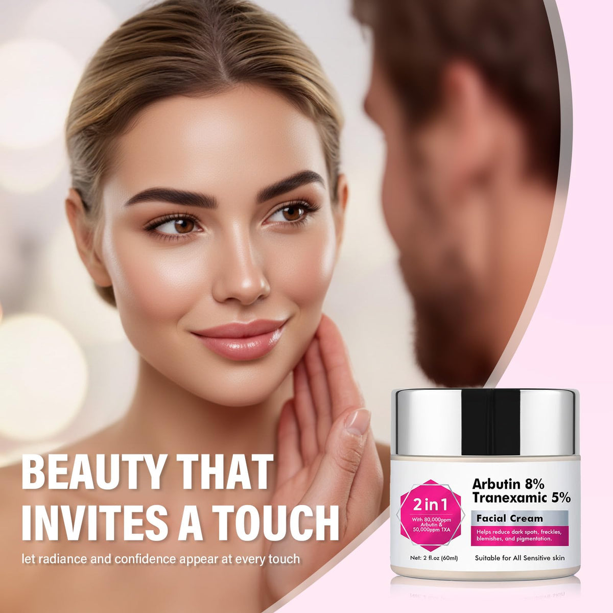 Barklytic cream on hand for scale showing lightweight spreadability
