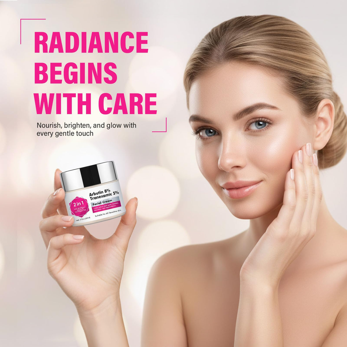Barklytic close-up cream texture highlighting smooth absorption benefit