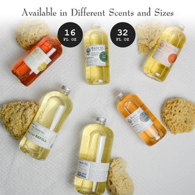 BARR-CO soap lather texture demonstrating gentle moisturizing clean