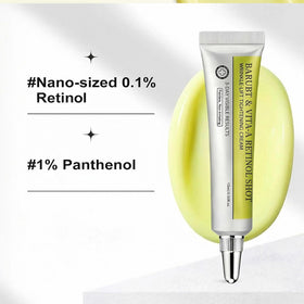 BARUBT close-up serum droplet highlighting smooth texture and hydration