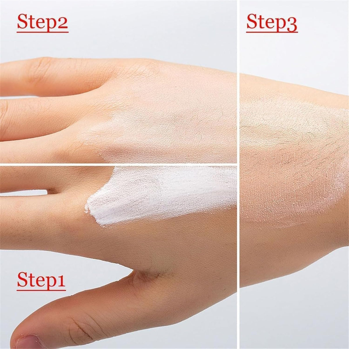 BARUBT SPF50 label zoom emphasizing high sun protection for daily use