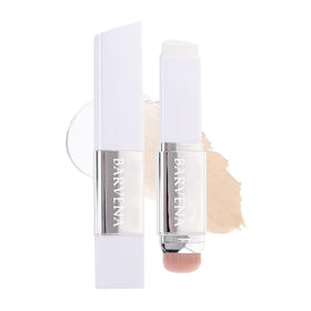 BARVENA front packaging view showing portable foundation stick benefit