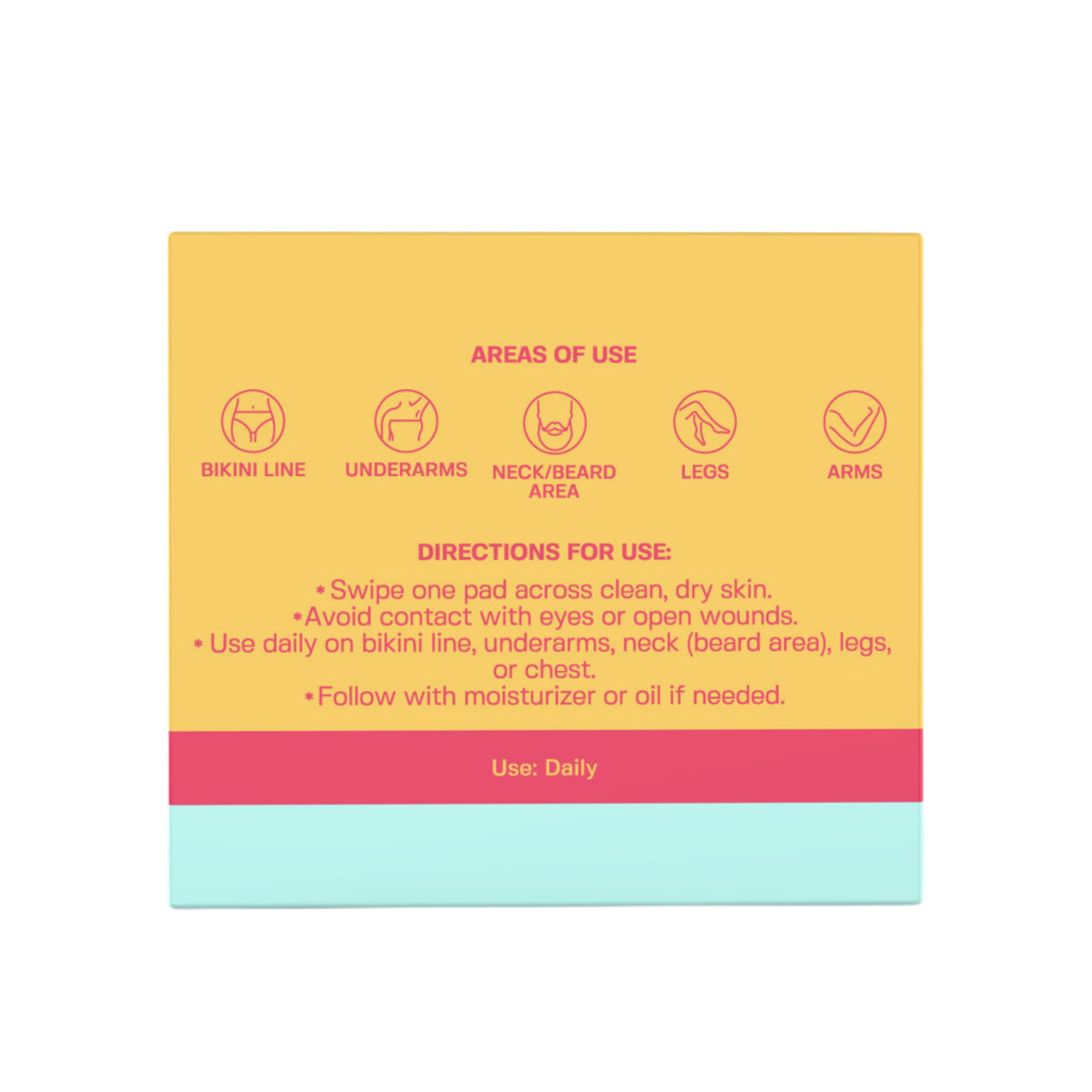 BASE LABORATORIES ingredients label closeup highlighting AHA BHA and soothing botanicals
