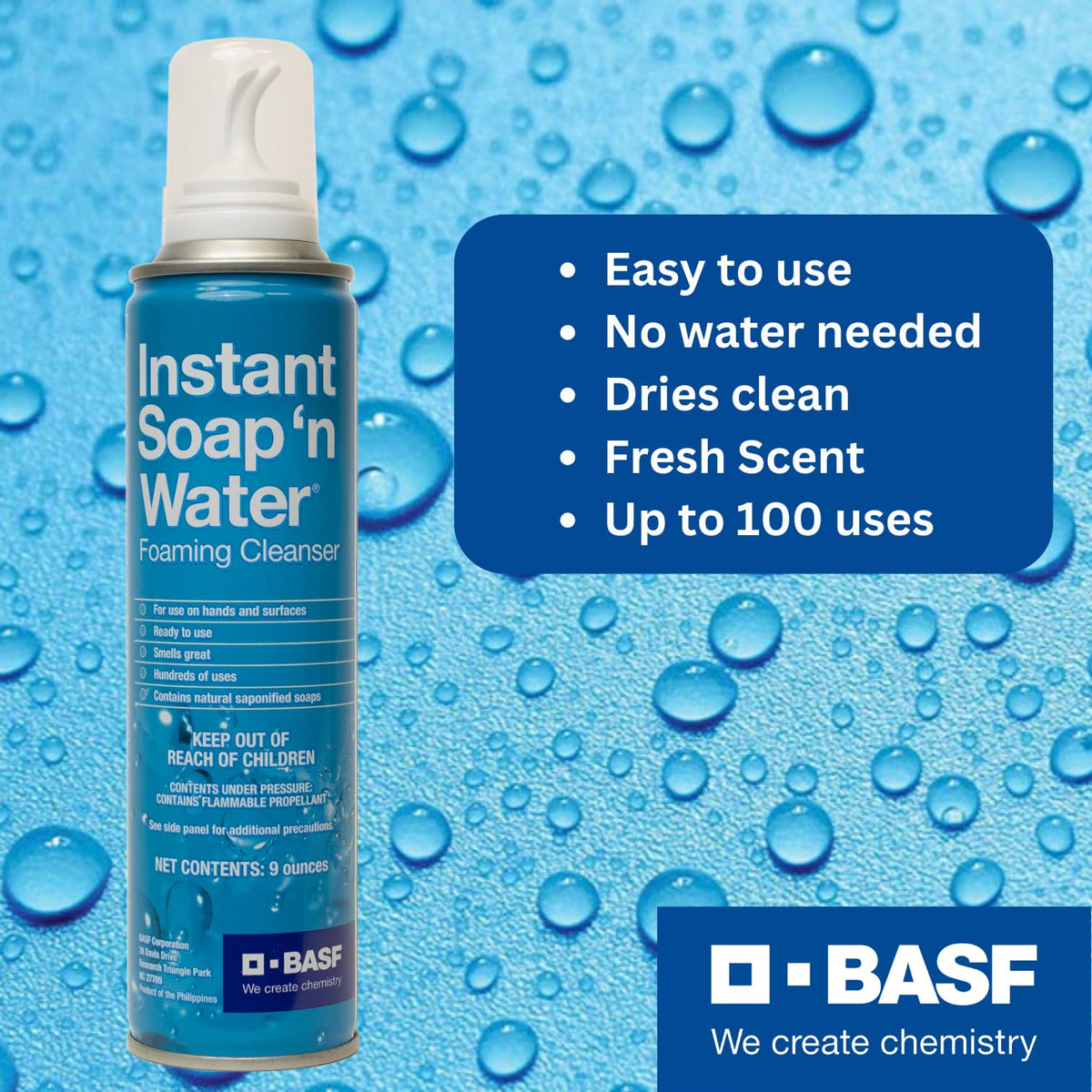 BASF close-up of soft foam texture demonstrating easy spreadability