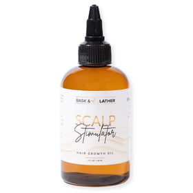 BASK & LATHER front packaging showing 4 fl oz bottle and branding for easy identification