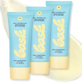 Bask front packaging three-pack showing value and convenience