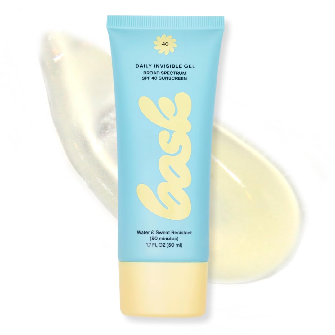 Bask front tube showing clean label and SPF 40 benefit