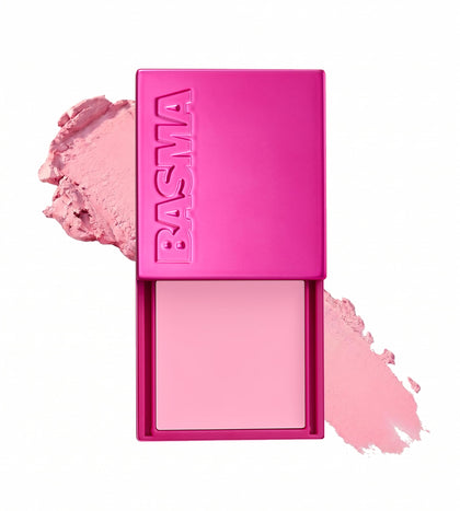 BASMA front packaging showing Bubble Gum Pink shade and benefits