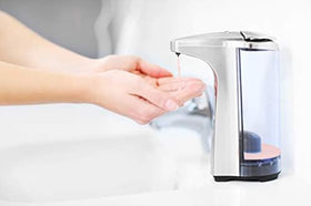 Bastion lathered foam on hands illustrating rich creamy texture and moisturizing benefit