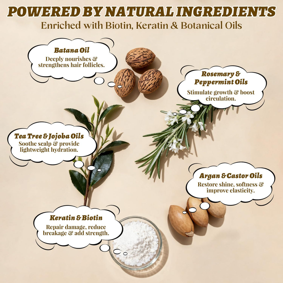 Generic hands applying conditioner to hair ends for detangling benefits