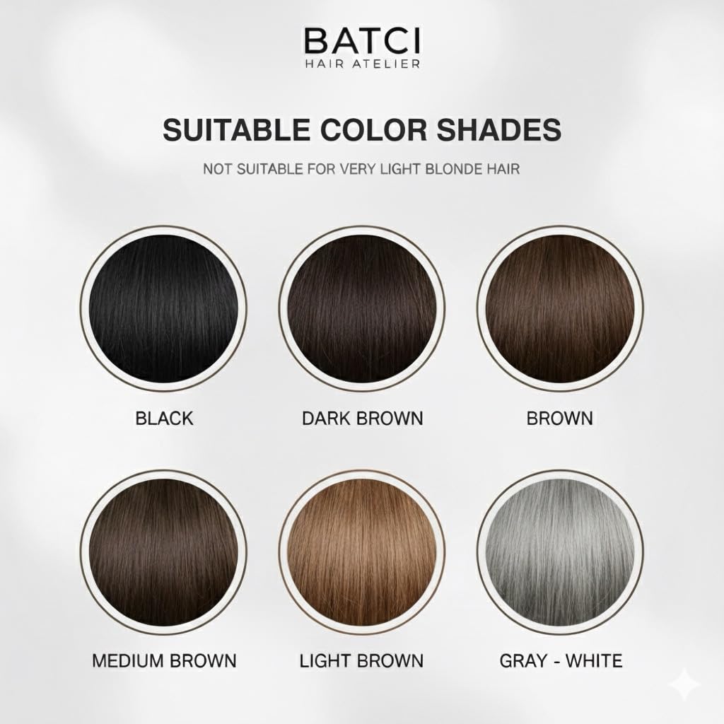 BATCI HAIR ATELIER fingertip applying cream for targeted coverage
