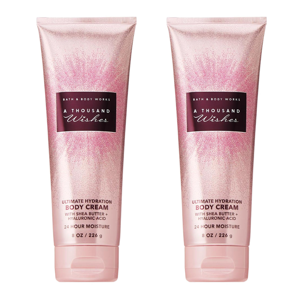Bath & Body Works front packaging showing two tubs and luxury scent benefit