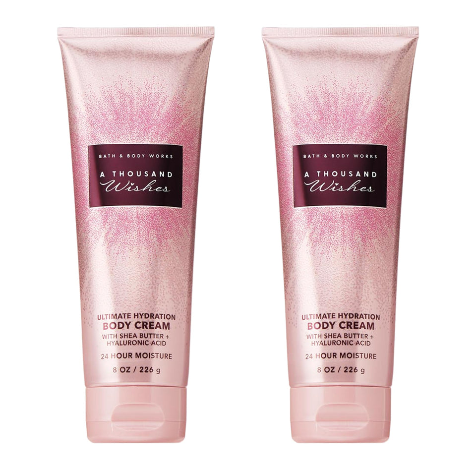 Bath & Body Works front packaging showing two tubs and luxury scent benefit