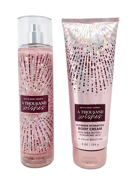 Bath & Body Works front packaging showing iridescent pink set and glam appeal