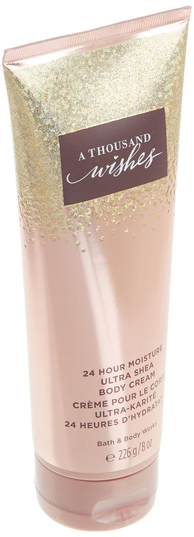 Bath & Body Works applied on hand demonstrating absorption benefit: immediate softening