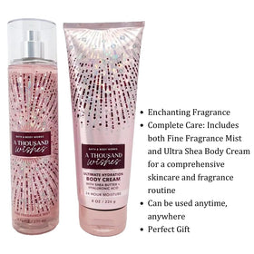 Bath & Body Works fragrance mist being sprayed for instant fresh scent