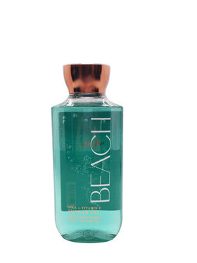 Bath & Body Works bottle inside a travel bag highlighting portability and convenience