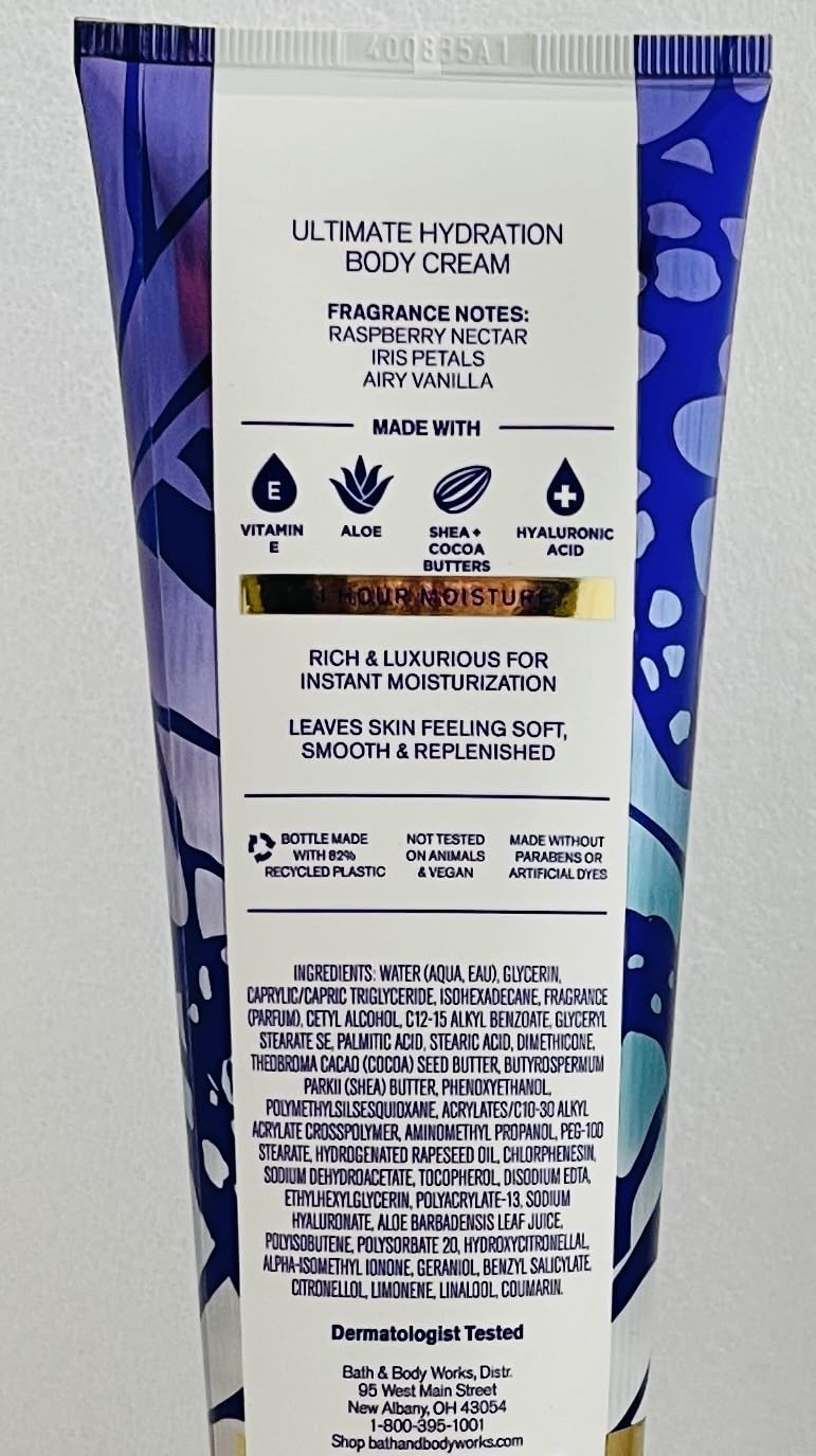 Bath & Body Works cream shown in hand with smooth texture for intense hydration