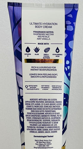 Bath & Body Works cream shown in hand with smooth texture for intense hydration