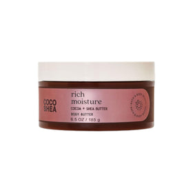 Bath & Body Works COCO Shea front jar showing packaging and 6.5 oz size, moisturizing benefit