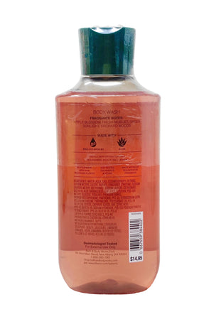 Bath & Body Works in‑shower use demonstrating gentle lather and fresh scent