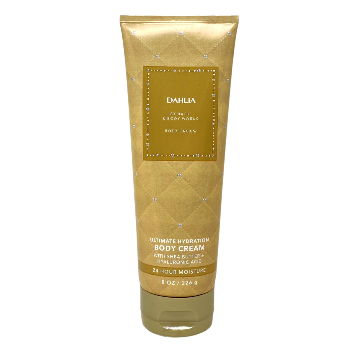 Bath & Body Works Dahlia mist sprayed on wrist in use, demonstrating light fragrant refresh