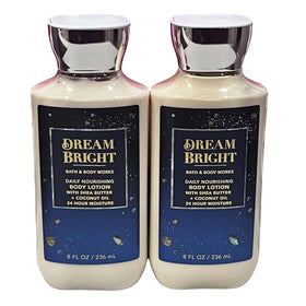 Bath & Body Works Dream Bright front packaging showing two 8 oz bottles and bright scent appeal