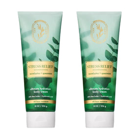 Bath & Body Works front packaging showing product and scent for calming hydration