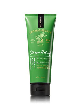 Bath & Body Works bundle in shower scene conveying refreshing aromatherapy and calm routine