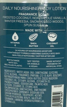 Bath & Body Works close-up of lotion texture demonstrating smooth moisturizing finish