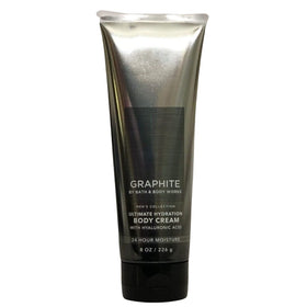 Bath & Body Works Graphite texture close-up highlighting creamy shea-rich consistency