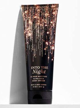 Bath & Body Works cream texture close-up illustrating rich shea consistency for deep hydration