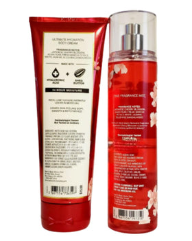 Bath & Body Works cream texture closeup showing rich hydration