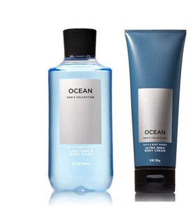 Bath & Body Works Ocean close-up of Ultra Shea cream texture highlighting rich hydration and softness