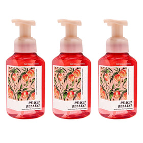 Bath & Body Works front bottle shot showing Peach Bellini packaging and inviting scent