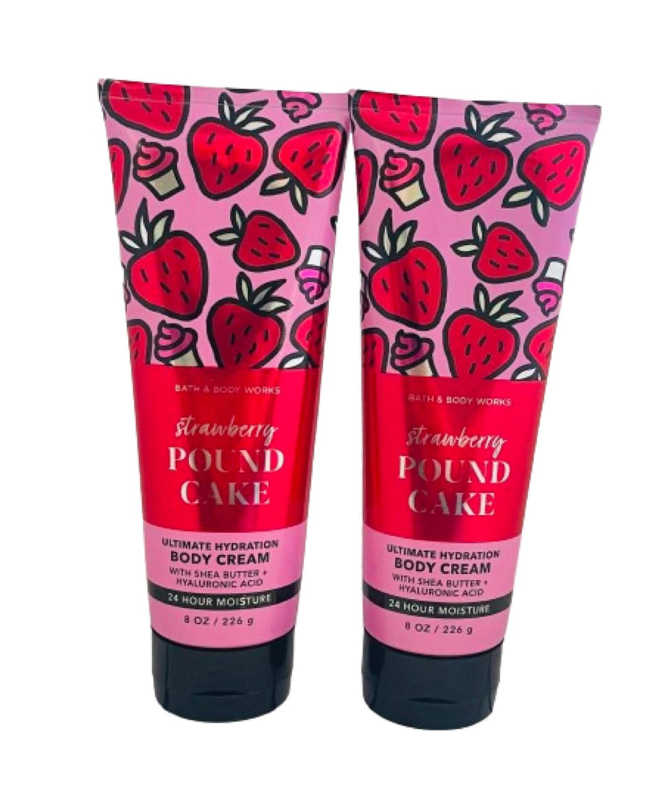 Bath & Body Works front packaging showing two 8 oz jars and clear labeling