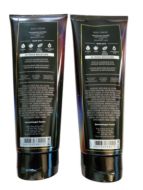 Bath & Body Works creamy texture close-up, highlights moisturizing richness