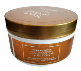 Bath & Body Works applying butter to forearm demonstrating fast absorption and long-lasting hydration