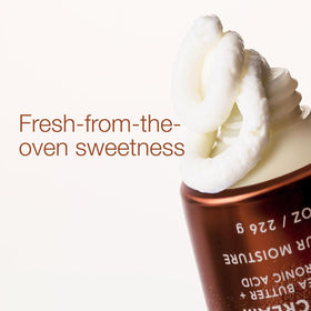Bath & Body Works texture close-up highlighting rich cream hydration