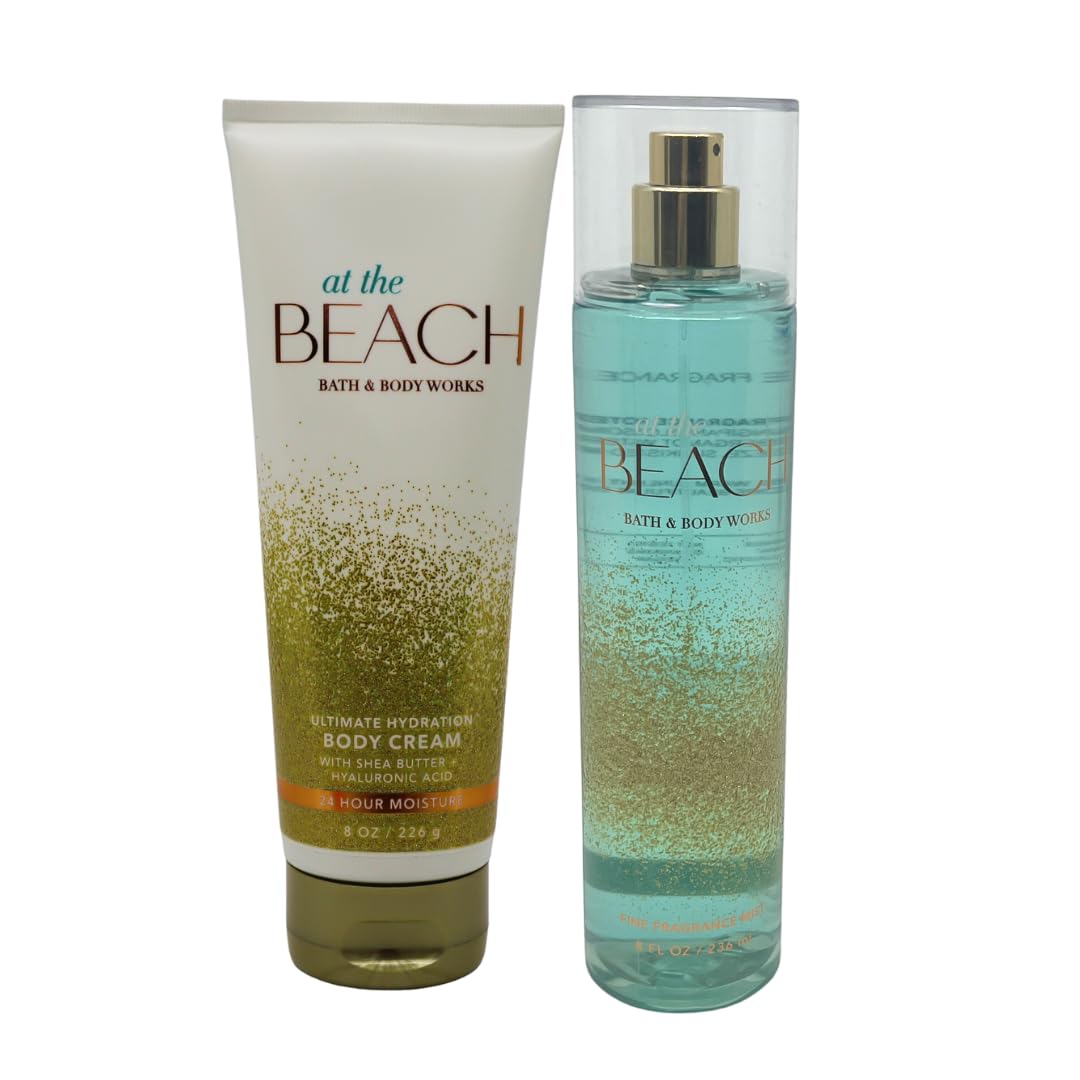 Bath & Body Works body cream tub top view showing product branding and texture promise