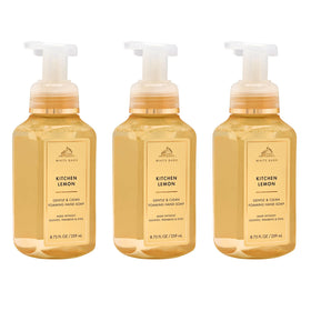 Bath & Body Works 3-pack front packaging showing lemon design and value