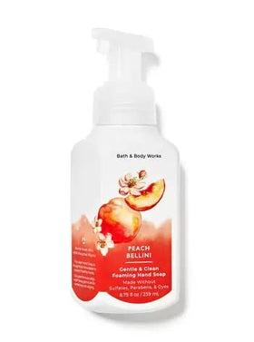 Bath & Body Works Kitchen Lemon foam dispensed from pump for easy lather