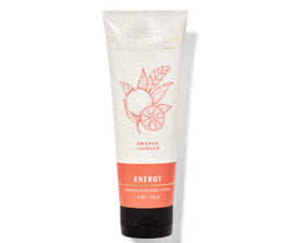 Bath & Body Works close-up cream texture on spoon showing rich hydration benefit