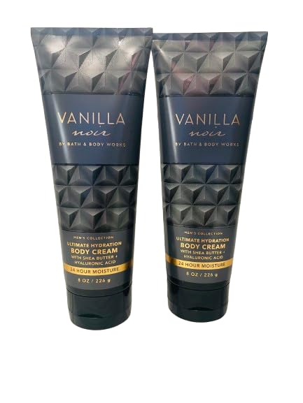 Bath & Body Works front packaging showing two 8 oz tubs and scent panels, convenient two-pack