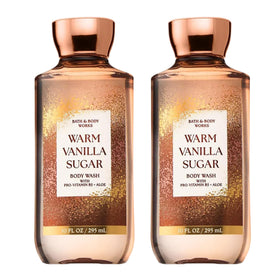 Bath & Body Works front packaging showing warm vanilla sugar scent and 2-pack convenience