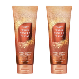 Bath & Body Works front packaging showing two 8 oz tubs and scent label benefits