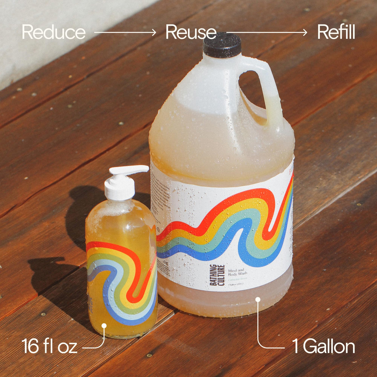 Bathing Culture label detail with ingredients and certifications for transparency benefit