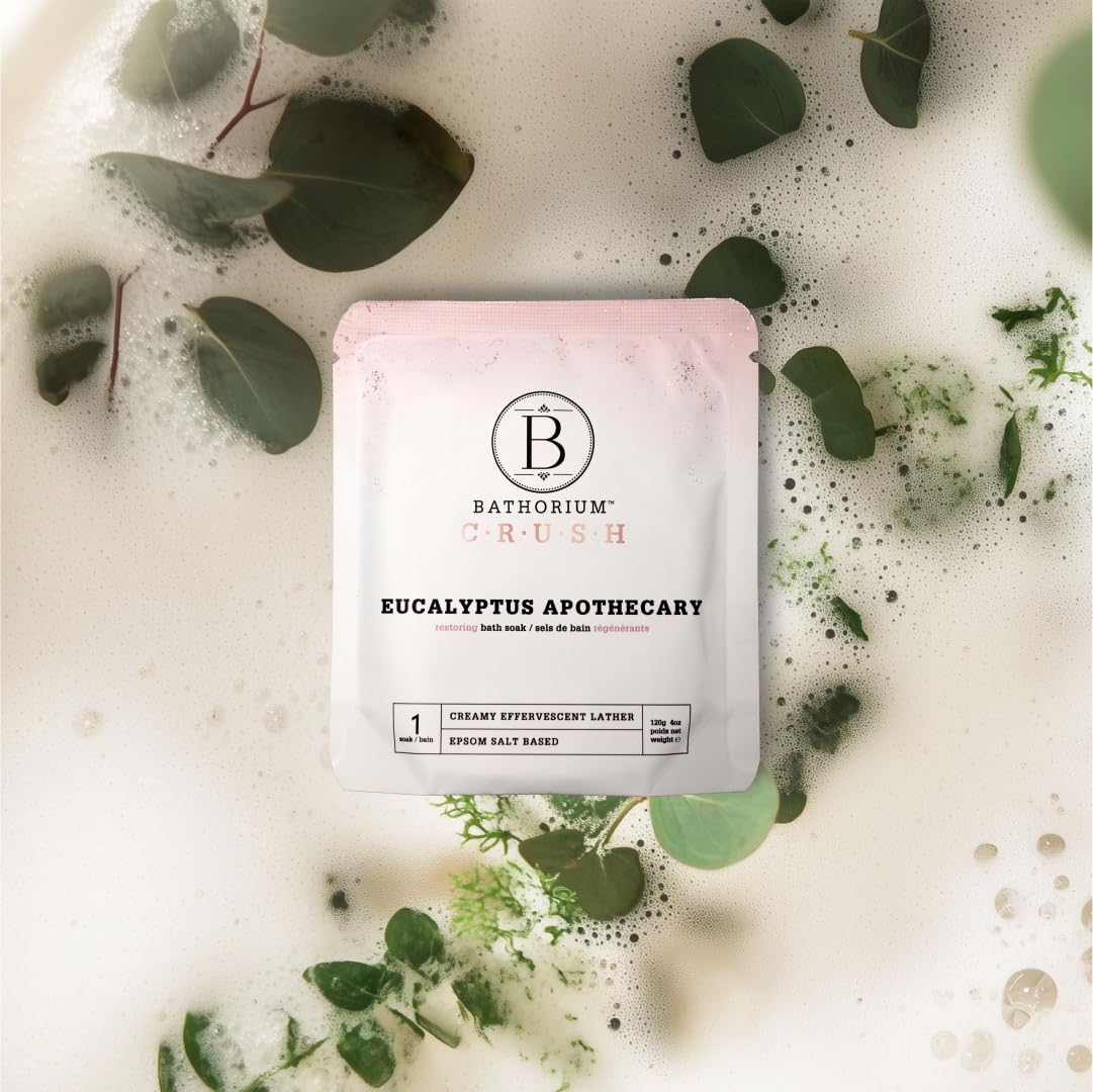 Bathorium essential oil droplet on fingertip highlighting natural scent and soothing benefit