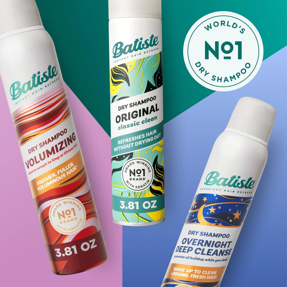 Batiste aerosol nozzle close-up demonstrating easy application and controlled mist