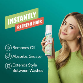 Batiste aerosol nozzle close-up for precise oil-absorbing spray